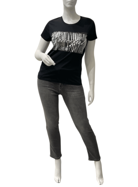 * T-SHIRT NERO 106856