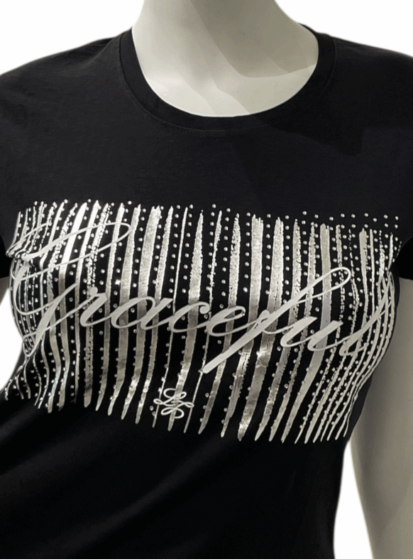 * T-SHIRT NERO 106856