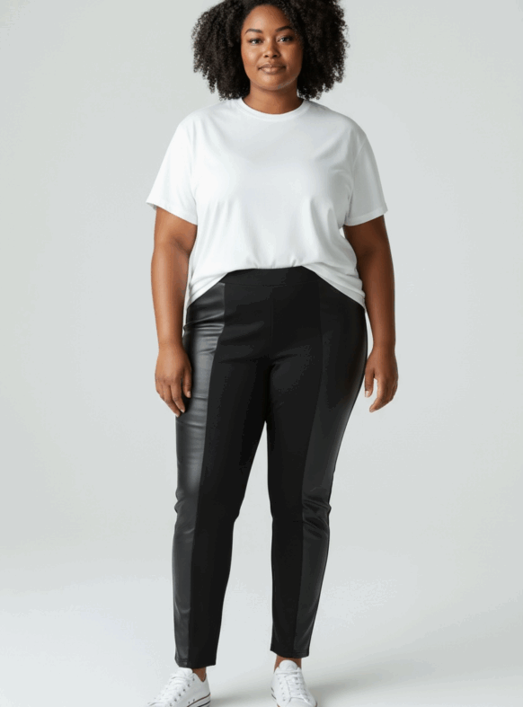 PANTALONI CAURO NERO 107228