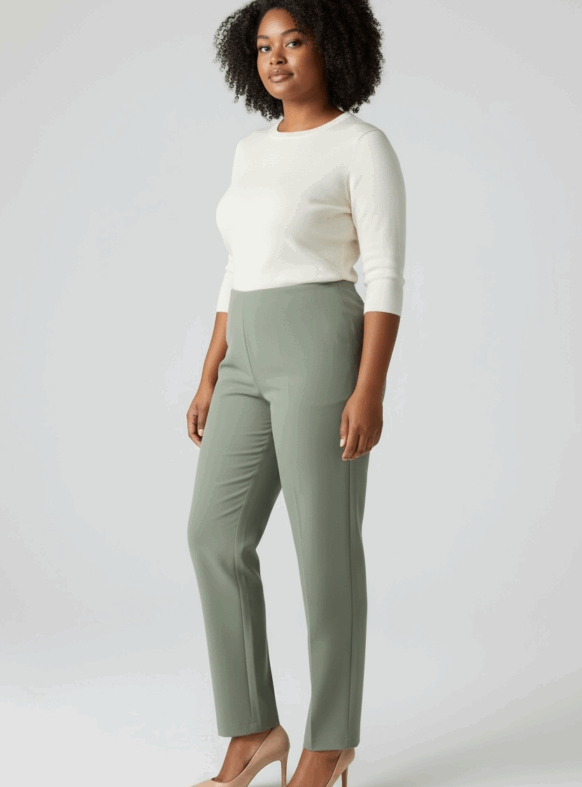 PANTALONI GARBINO SALVIA 107212