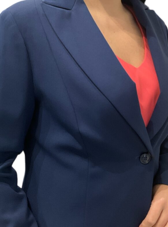 GIACCA GARBINO BLU 107209