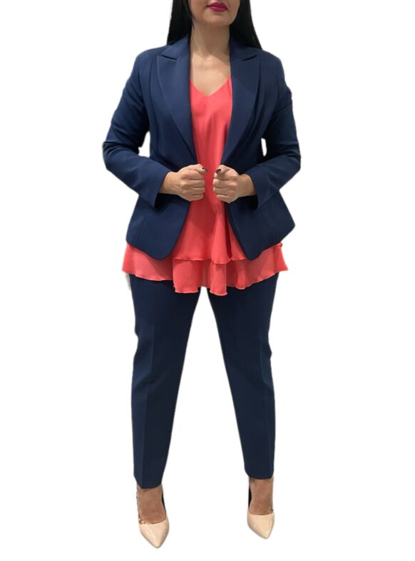 GIACCA GARBINO BLU 107209