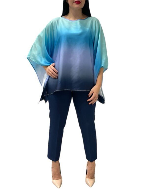 PANTALONI GARBINO BLU 107212