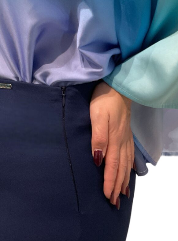 PANTALONI GARBINO BLU 107212