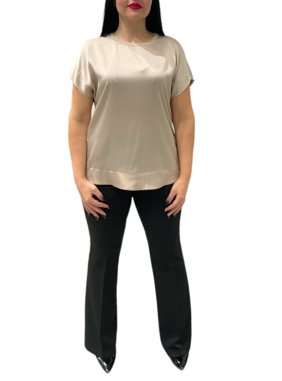 PANTALONI GARBINO NERO 107210