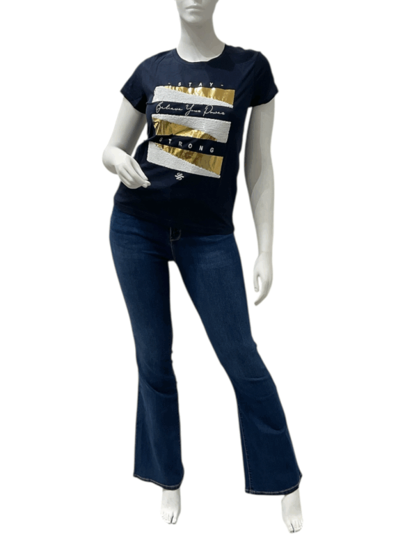 * T-SHIRT BLU 106858