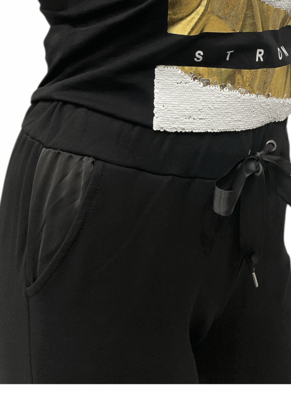 PANTALONI ARCHER NERO 107565