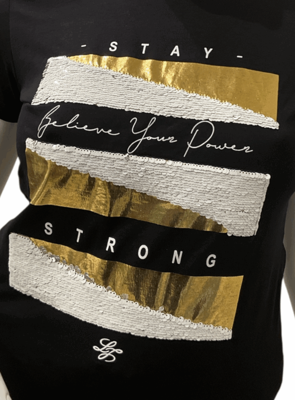 * T-SHIRT NERO 106858