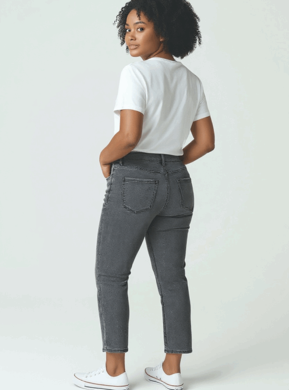 * JEANS REGULAR GRIGIO 106571