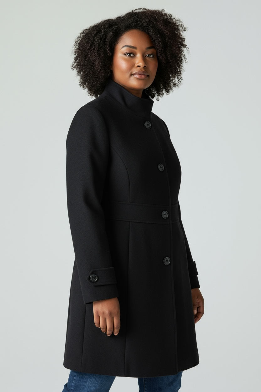CAPPOTTO NERO 107238 - immagine 2