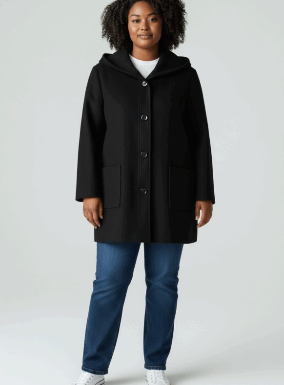 * CAPPOTTO NERO 110643