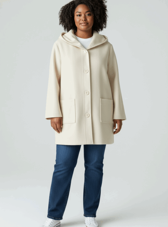 * CAPPOTTO CREMA 110643