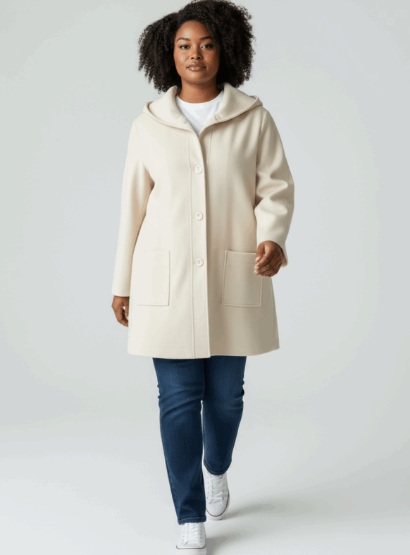 * CAPPOTTO CREMA 110643