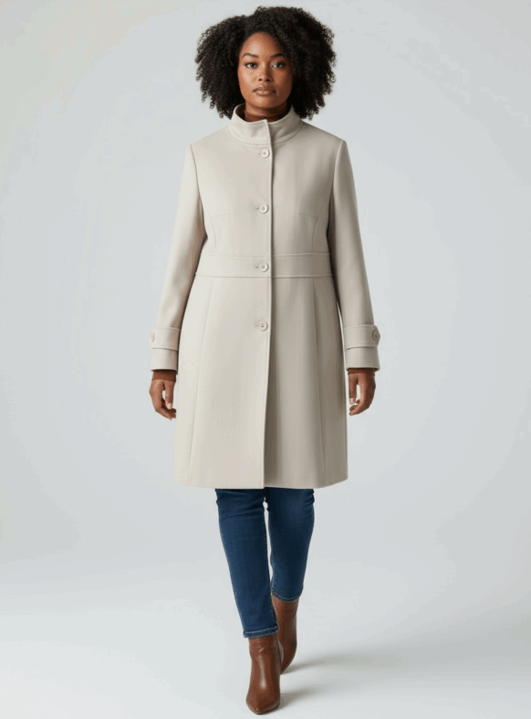 CAPPOTTO CREMA 107238