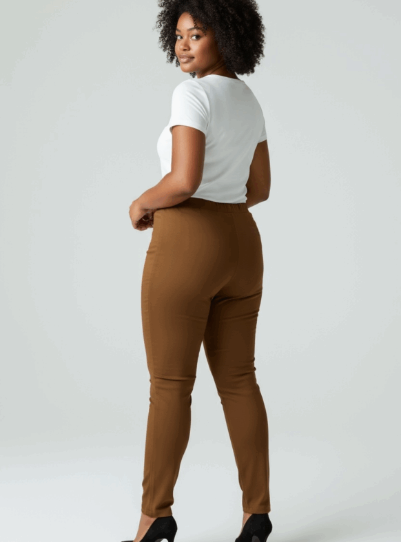 PANTALONI TABACCO 104597