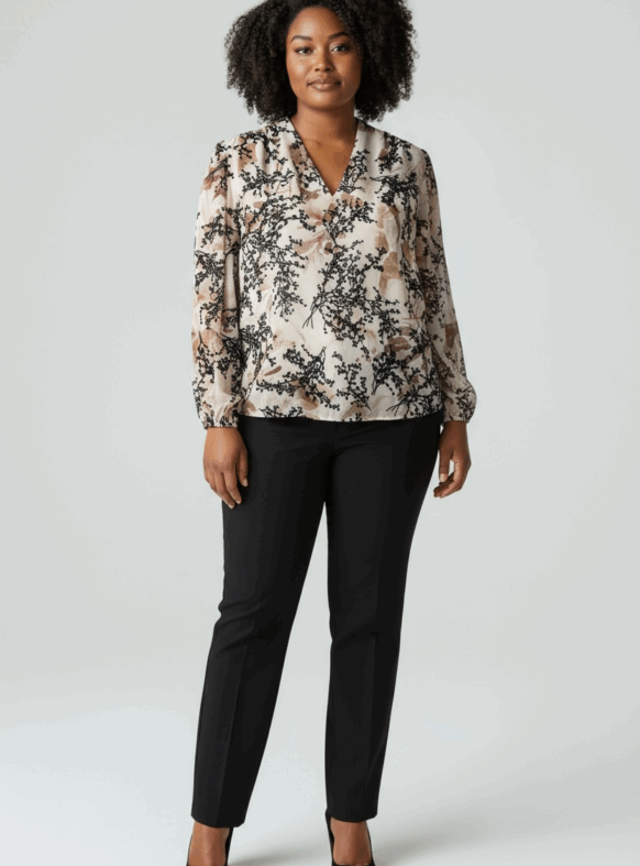 * BLUSA CREMA F. 110584