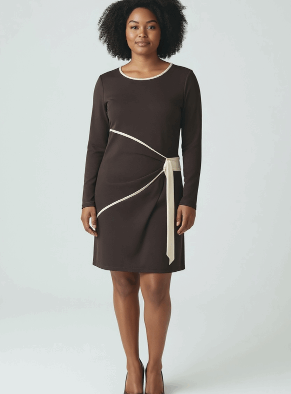 * ABITO HADID MORO/CREMA 110541