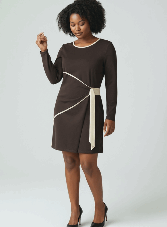 * ABITO HADID MORO/CREMA 110541