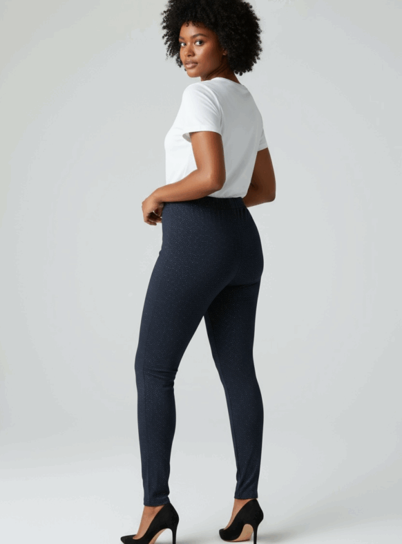 * LEGGINGS BLU/ARG 110526