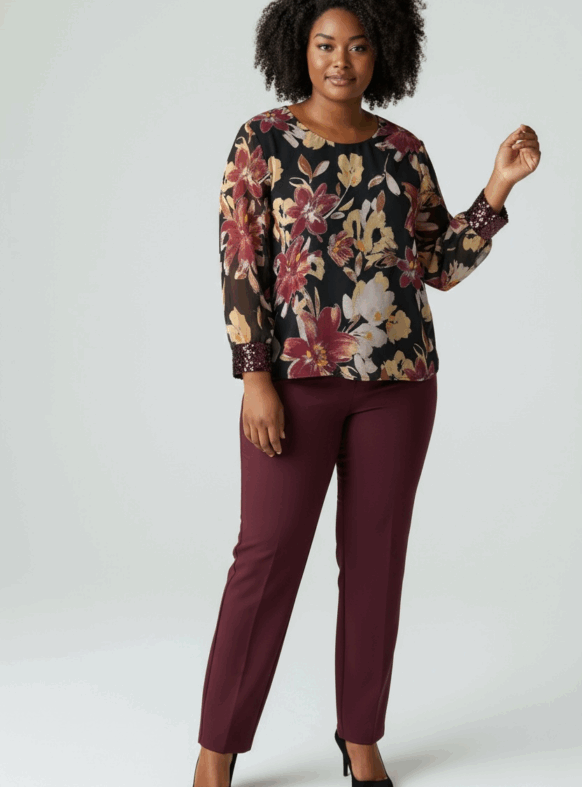 * BLUSA NOCCIOLA F. 110595