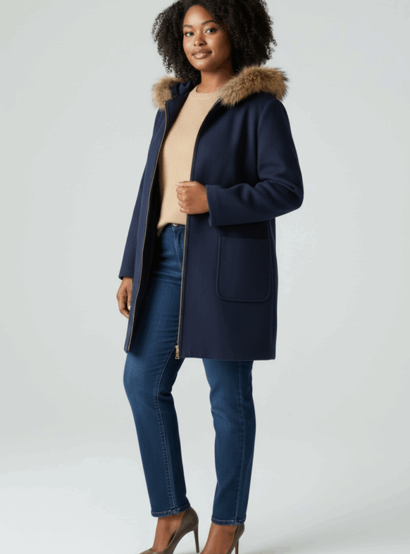 CAPPOTTO BLU 107236