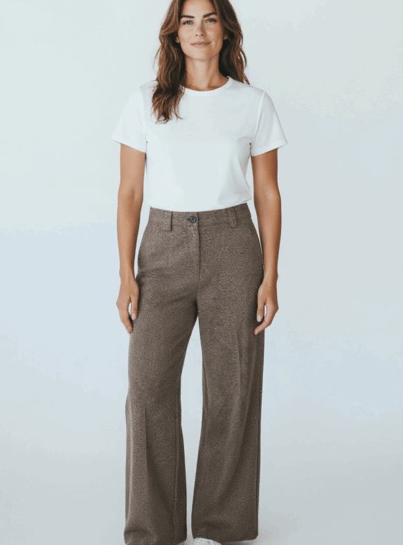 Pantalone 13648 Marrone