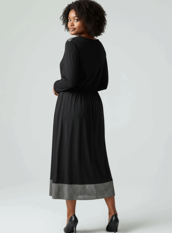 * ABITO BRIELLE Nero/Argento 110577