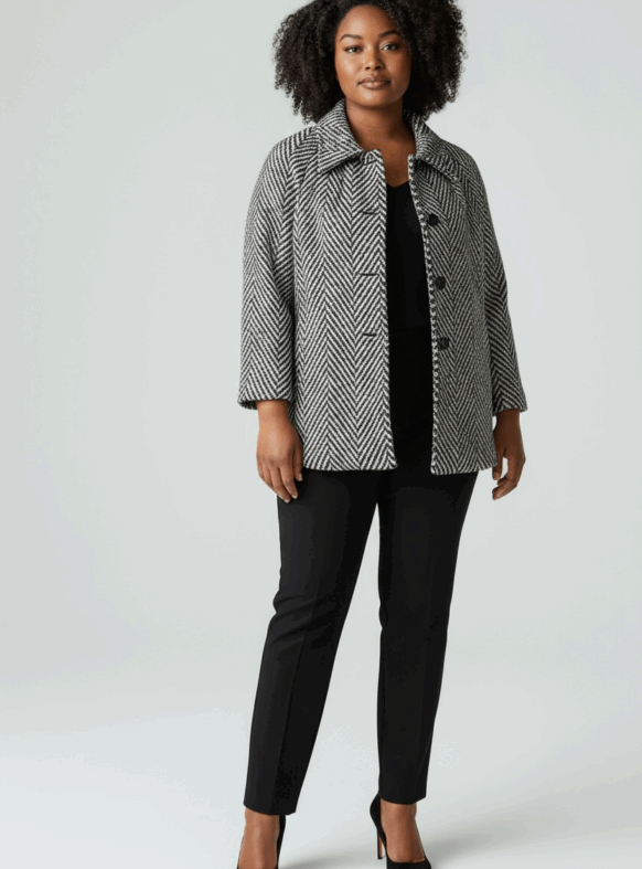 * CAPPOTTO NERO F. 110964