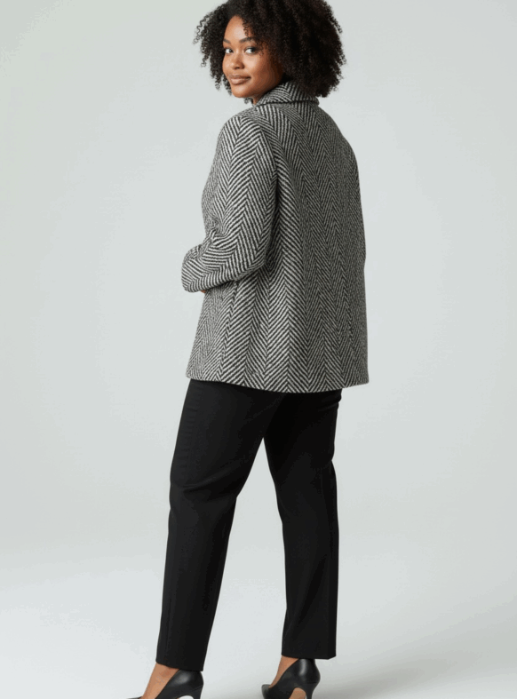 * CAPPOTTO NERO F. 110964