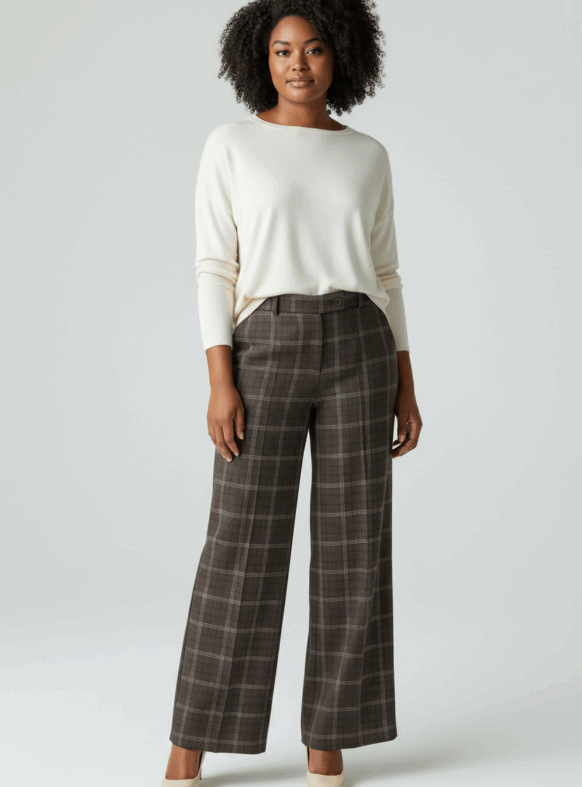 * PANTALONI FUOCO MORO F. 110891