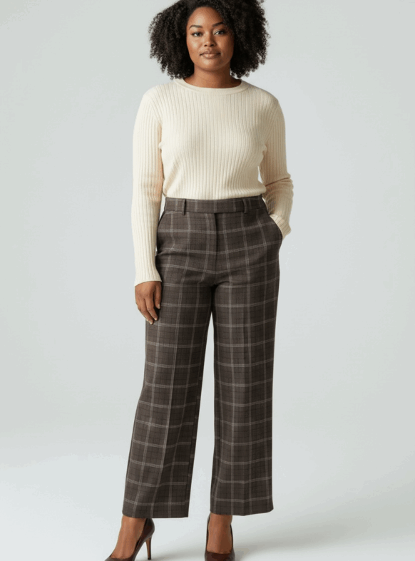 * PANTALONI FUOCO MORO F. 110891