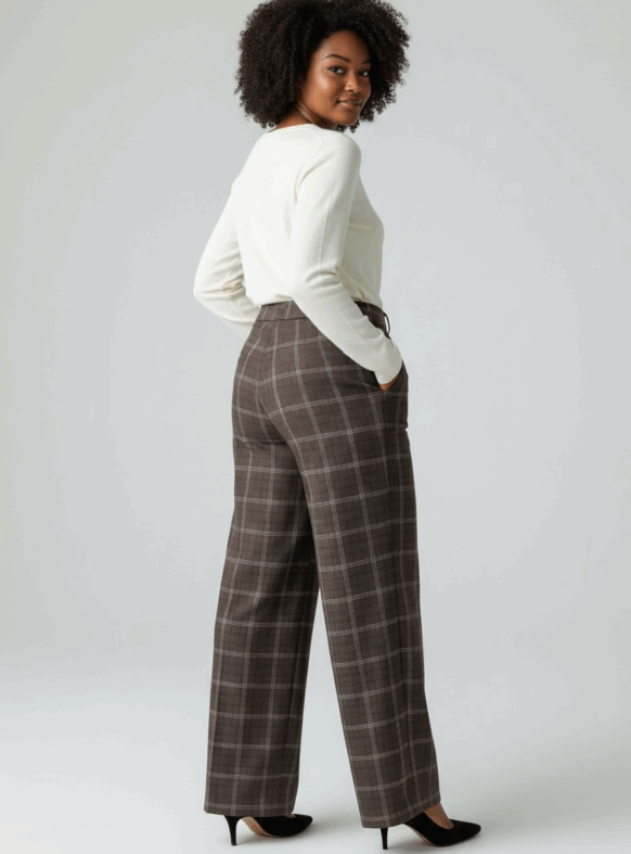 * PANTALONI FUOCO MORO F. 110891