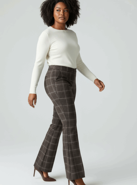 * PANTALONI FUOCO MORO F. 110890