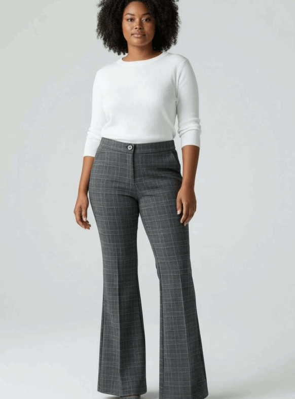 * PANTALONI FUOCO GRIGIO F. 110890