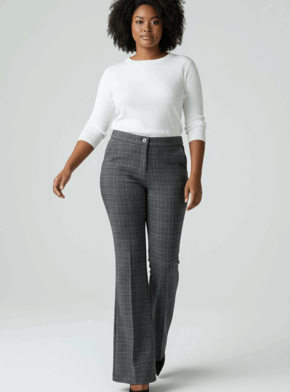 * PANTALONI FUOCO GRIGIO F. 110890