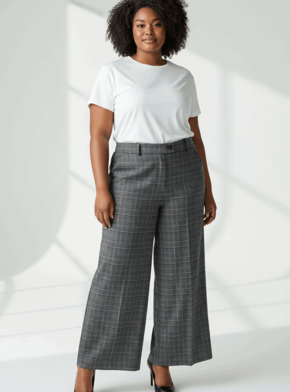 * PANTALONI FUOCO GRIGIO F. 110891