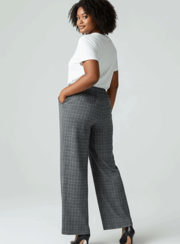 * PANTALONI FUOCO GRIGIO F. 110891