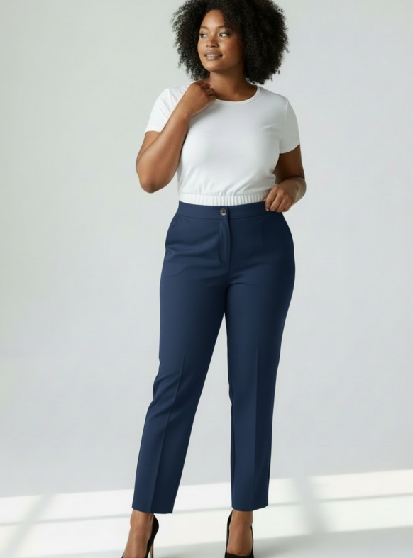 PANTALONI RAMBO 673 BLU 109783