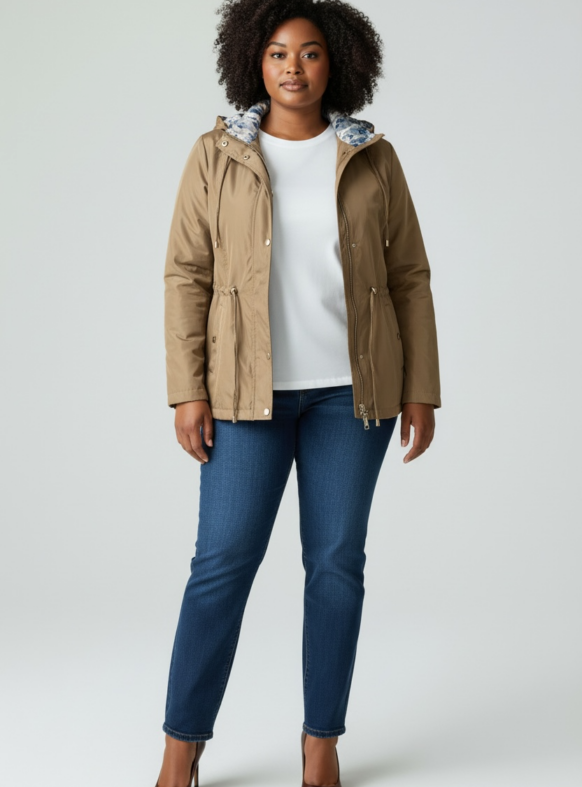 PARKA REVERSIBILE CAMEL 108733