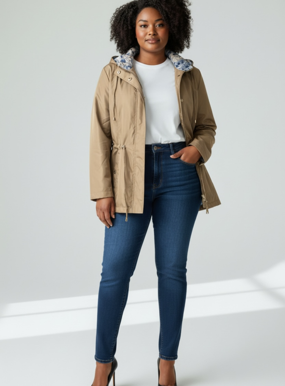 PARKA REVERSIBILE CAMEL 108733