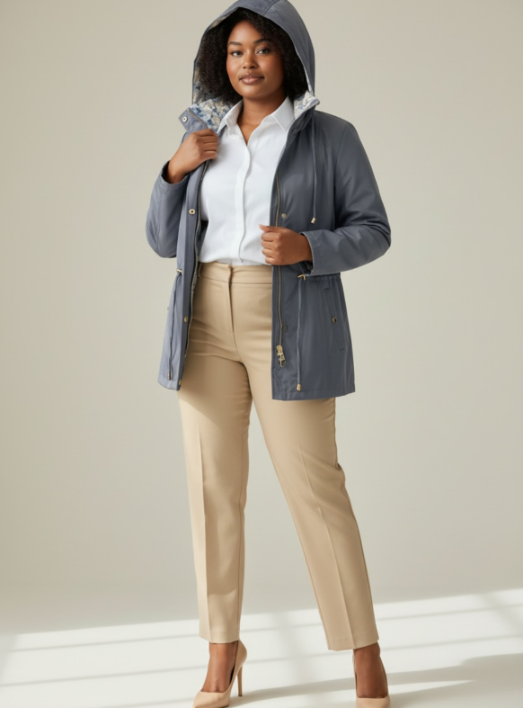 PARKA REVERSIBILE POLVERE 108733