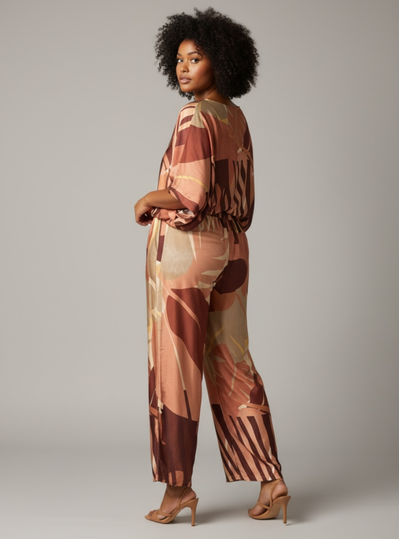 BLUSA BULBO NUDE F. 109052