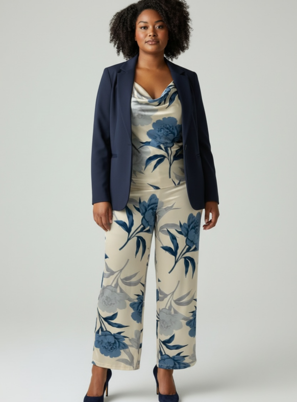 PANTALONI CLADY POLVERE F. 110025