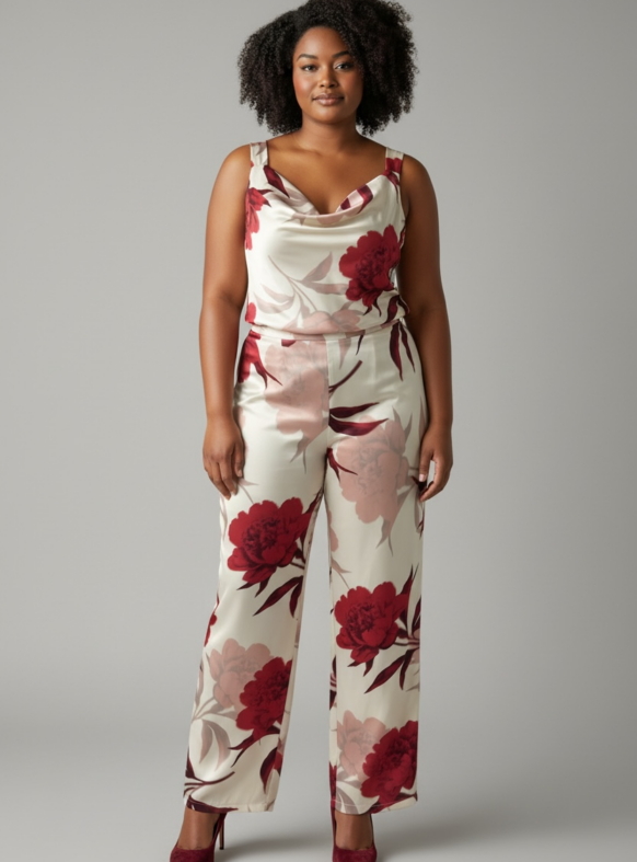 PANTALONI CLADY CREMA F. 110025