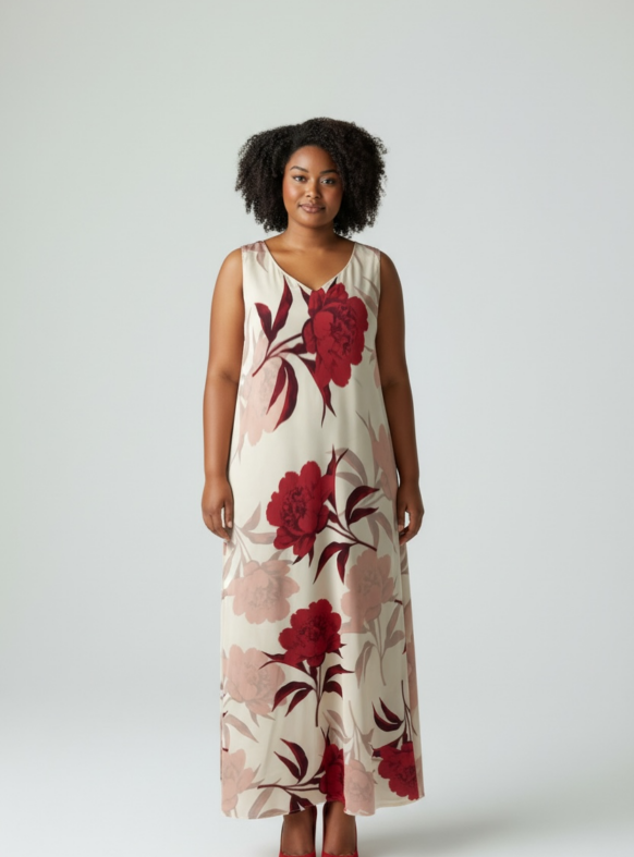 ABITO CLADY CREMA F. 110026