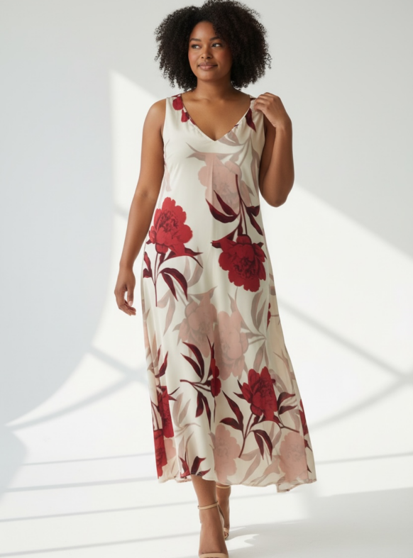 ABITO CLADY CREMA F. 110026