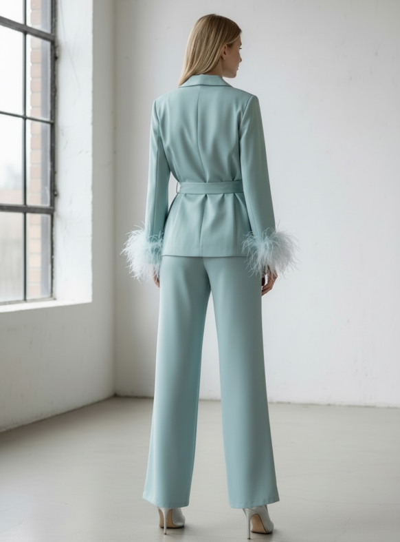 TAILLEUR PIUME TURCHESE 04610