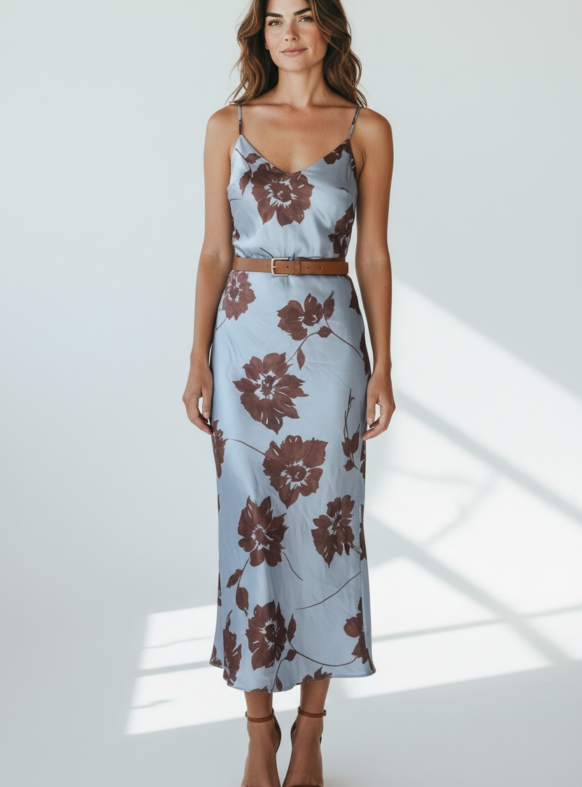 ABITO RASATELLO CINTURA 9021450D CELESTE